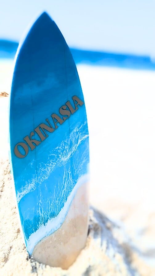 “夏到来！沖縄の海を感じる♪” ocean resin art／海レジン 夏到来！沖縄の海を感じる” ocean resin art／海レジン